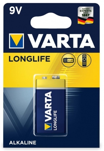 Батарейки Varta LongLife 9V 1шт