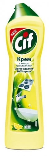 Крем чистящий Cif Active Lemon, 500 мл