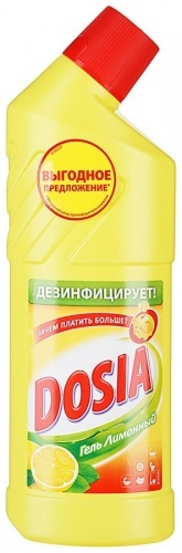 Гель чистящий Dosia Lemon универсальный, 750 мл