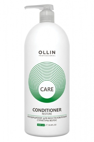 Кондиционер для восстановления структуры волос OLLIN PROFESSIONAL Care, 1000 мл