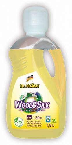 Гель для стирки Dr.Frash Wool&Silk деликатных тканей 1,5л