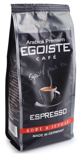 Кофе Egoiste Espresso в зернах 250г