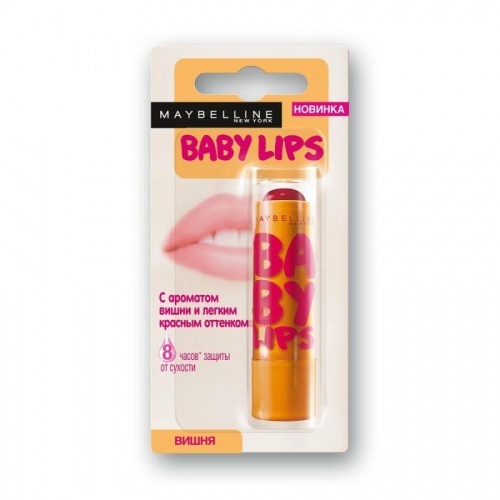 Бальзам для губ Maybelline Baby lips вишня, 1,78 мл